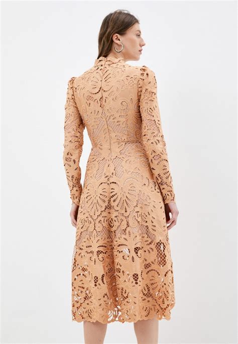 Платье Rich Naked Nessa midi dress цвет бежевый MP002XW08K4K купить в интернет магазине