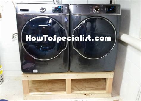 Diy Washer Dryer Pedestal Howtospecialist How To Build Step By Step Diy Plans