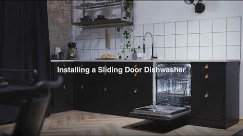 Asko Dishwasher Dw Sliding Door Installation Youtube