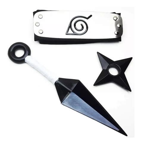 Bandana Naruto Kunai Shuriken Aldeia Da Folha Naruto MercadoLivre