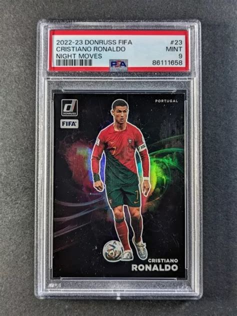 Panini Donruss Fifa Cristiano Ronaldo Night Moves Sp Portugal