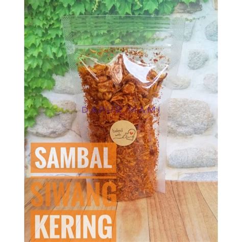 Jual Siwang Sambal Kering Terasi Bawang Shopee Indonesia