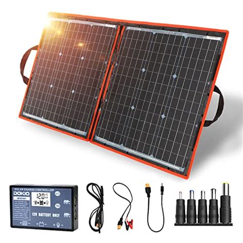 Dokio W Kit Panneau Solaire Pliable Portable Monocristallin Avec