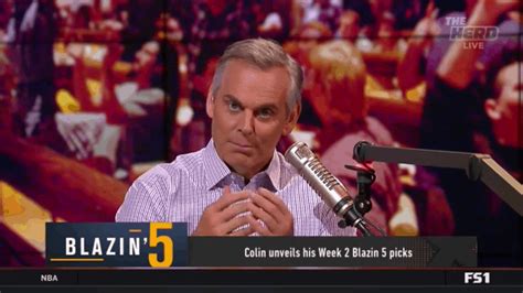 Colin Cowherd Blazing Five NFL 2019 Week 2 Picks On Fox Sports