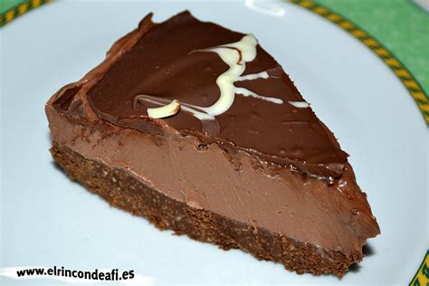 Tarta De Chocolate Con Queso Crema