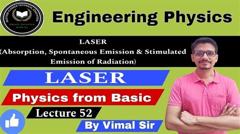 Laser Absorption Spontaneous Emission Stimulated Emission Of