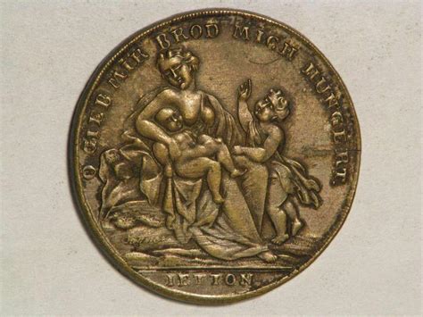 GERMANY-MEDAL 1816 Famine Jeton 33mm Bronze VF-XF | #2107266913