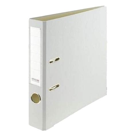 Office One Pvc Colored Box File, A4 Narrow, Grey Price in Doha Qatar - officestore.qa