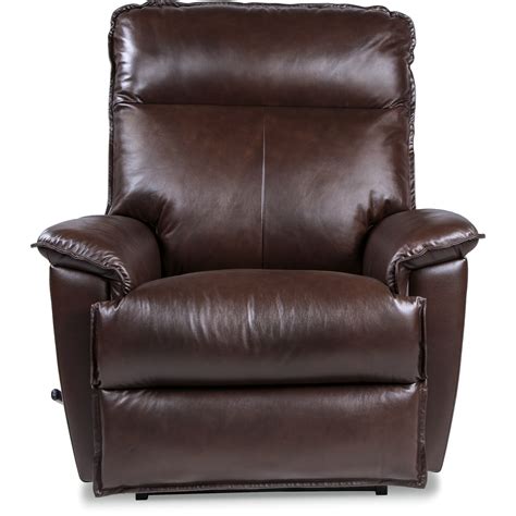 La Z Boy Jay Casual Power Rocking Recliner W Headrest Lumbar And Usb Port Godby Home