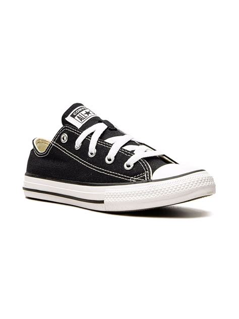 Converse Kids Chuck Taylor Allstar Ox Sneakers | Black | FARFETCH