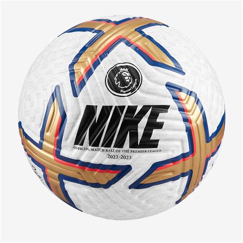 Nike Premier League Flight Blanco Dorado Azul Negro Balones De