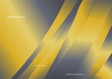 Grey And Yellow Gradient Diagonal Background Vector Graphic