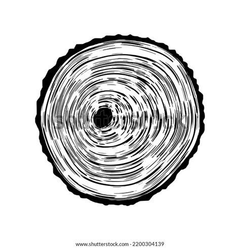 Log Cut Vector Illustration Tree Rings Stock Vector (Royalty Free) 2200304139 | Shutterstock