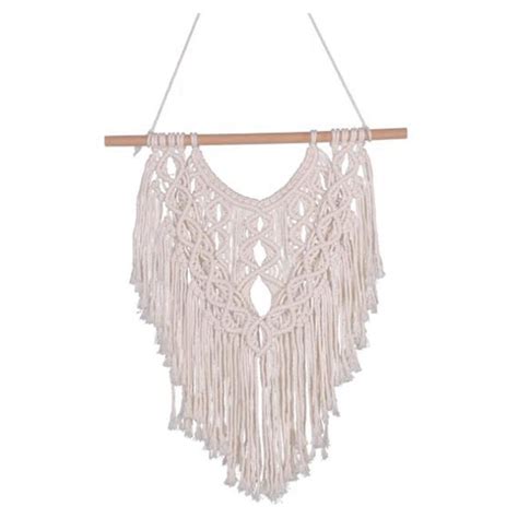 Muur Opknoping Macrame Gordijn Bohemian Hand Gewev Grandado