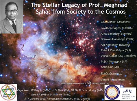 The Stellar Legacy of Prof. Meghnad Saha: from Society to the Cosmos ...