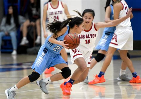 Big 5 Roundup Los Altos Girls Basketball Clinches Share Of League