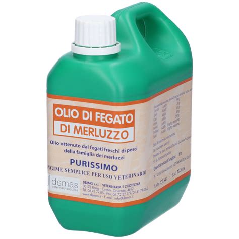 Olio Fegato Merluzzo 1000 Ml 1000 Ml Redcare