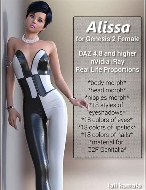 Alissa For Genesis 2 Female Best Daz3d Poses Download Site