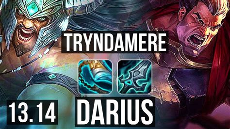 Trynda Vs Darius Top 3 9m Mastery 800 Games 3 1 5 Kr Diamond