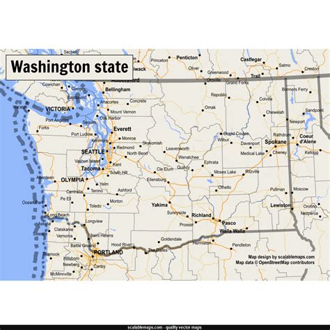 ScalableMaps: vector maps of Washington (state)