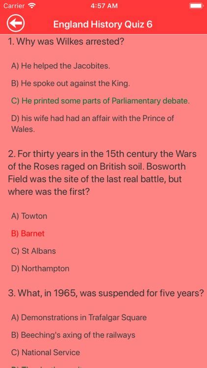 England History Quiz By Gulsen Cakir