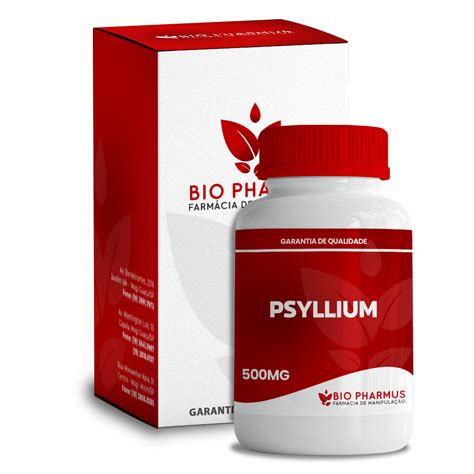 Psyllium 500mg 30 cápsulas Bio Pharmus