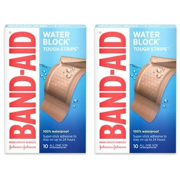 Band-Aid Brand Water Block Flex Large Adhesive Bandages, Waterproof