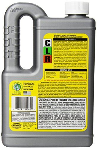 Clr Calcium Lime Rust Remover Enhanced Formula Fl Oz Ml