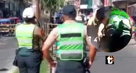 Iquitos Sicarios Disparan Contra Policía A Plena Luz Del Día Video Actualidad Tromecom