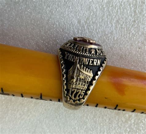 United States Marines 1945 Iwo Jima Tun Tavern Ring Ebay