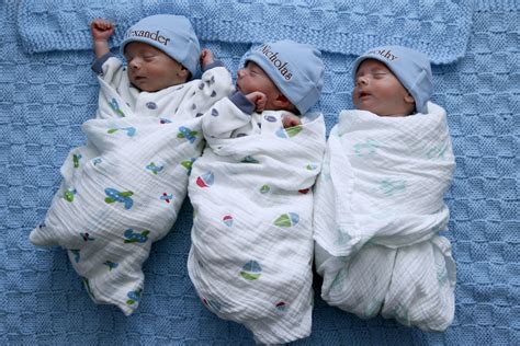 Newborn Identical Triplets