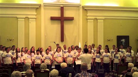 10000 Reasons Bonsack Baptist Student Choir Youtube