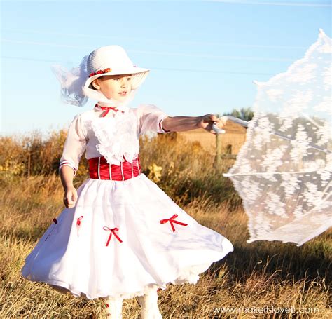 DIY Mary Poppins Costume For Halloween - Make It and Love It