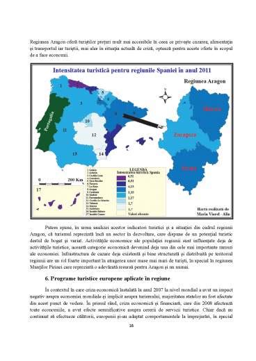 Analiza Activit Ii Turistice Din Regiunea Aragon Spania Proiect Docx