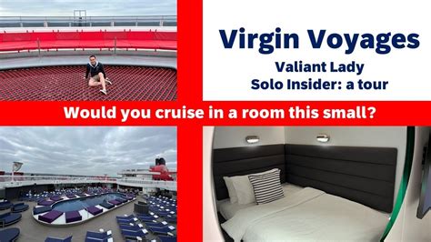 Virgin Voyages Solo Insider Inside Cabin A Tour And Review Virginvoyages Valiantlady Youtube