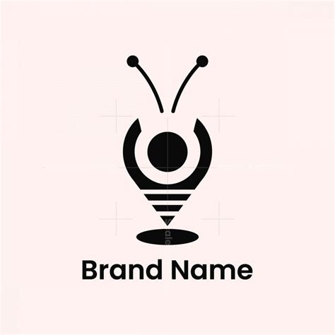 Insect map pin logo in 2022 | Pin logo, Pin map, Logo search