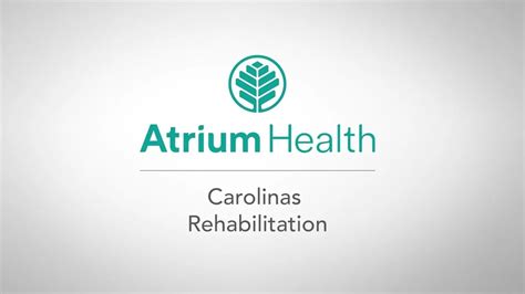 Atrium Health Carolinas Rehabilitation Fights Medicare Advantage