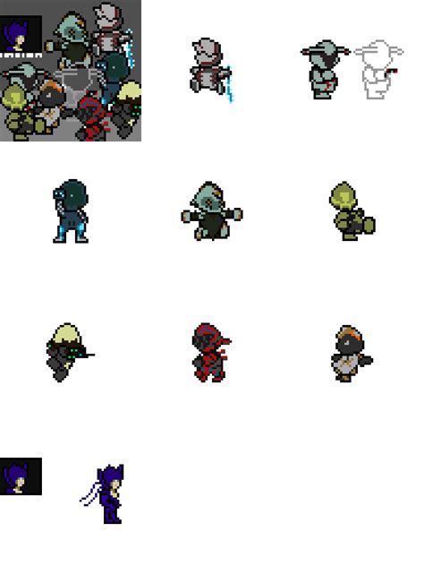 Here's a Warframe-themed pixel art thing I made. (Corpus and Grineer coming soon.) : r/Warframe