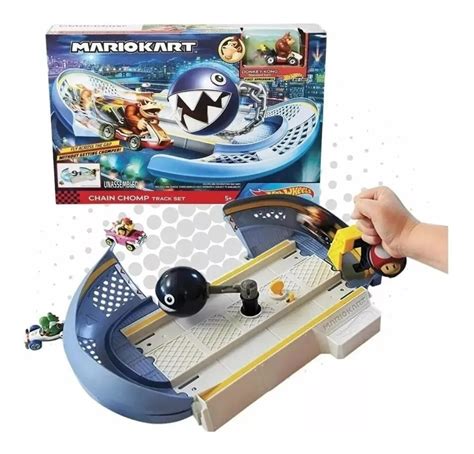 Set de Pistas Chain Chomp Mario Kart Hot Wheels Mattel Mebuscar México