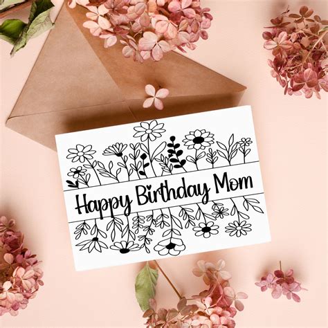 Free Printable Birthday Cards for Mom (3 Designs!) - Leap of Faith Crafting