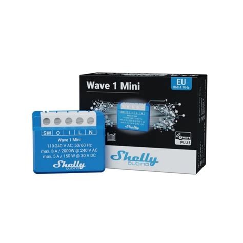 Shelly Qubino Wave Mini Sp Nac Modul X A Z Wave Z Wave S