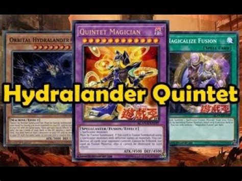 Quintet Magician Orbital Hydralander Fade Youtube