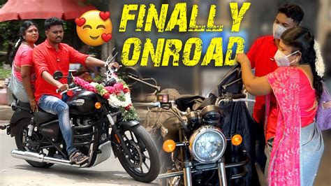 Finally My Beast Bike Delivery😍 Royal Enfield Meteor 350😎 With Mom