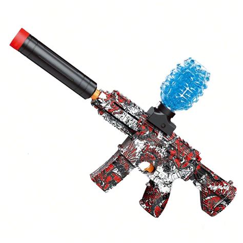 New M416 Electric Explosive Rubber Bullet Gun High Speed Explosive