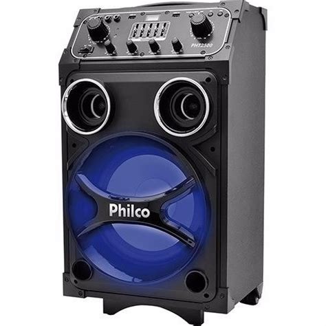 Caixa De Som Ac Stica Multiuso Pht Philco Bluetooth W R