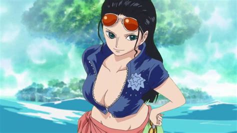 One Piece Nico Robin Si Rilassa In Spiaggia In Questo Cosplay