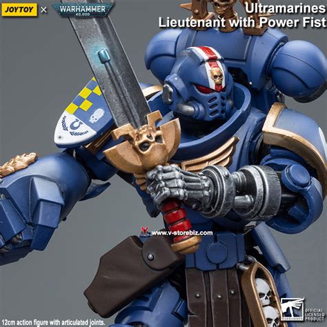 Joytoy Warhammer 40k Ultramarines Lieutenant With Power Fist V Store