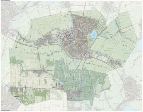 Gemeentekaart Alphen Aan Den Rijn Geodatashop