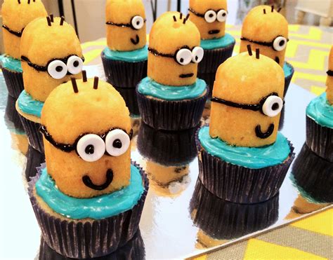 DIY Despicable Me Minion Cupcakes Recipe Cupcake Cakes Minion