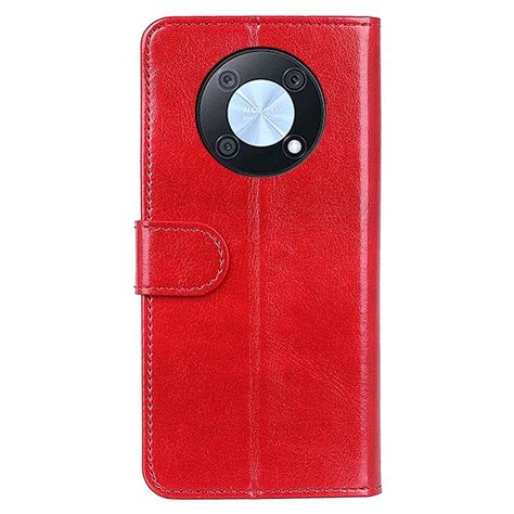 Huawei Nova Y90enjoy 50 Pro Wallet Case With Magnetic Closure Red